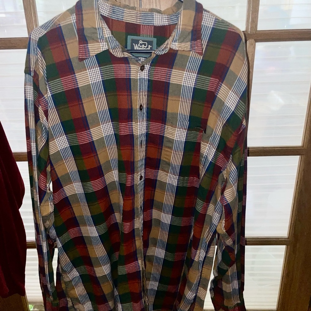 Thrifted Mens Flannel